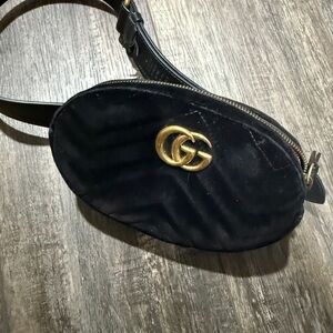 Authentic Gucci GG belt bag
